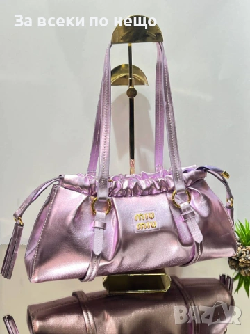 Miu Miu Дамска Чанта Миу Миу - Налични Различни Цветове Код SK624, снимка 5 - Чанти - 53092507