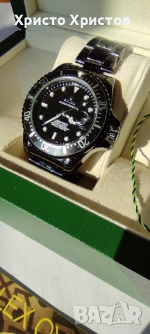 Новогодишна промоция!Мъжки луксозен часовник Rolex Submariner , снимка 12 - Мъжки - 41513222