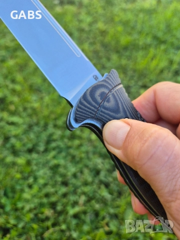 Руски сгъваем нож REPTILIAN,стомана D2,No1684, снимка 7 - Ножове - 51576496