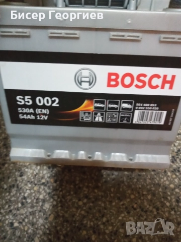 Акумулатори BOSCH AGM - 2 бр. ( 54 Ah/530 А и 70 Ah/ 760 А )