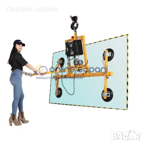 Вакуум Лапа за стъкло и камък 220мм/120кг, снимка 3 - Други инструменти - 34059748