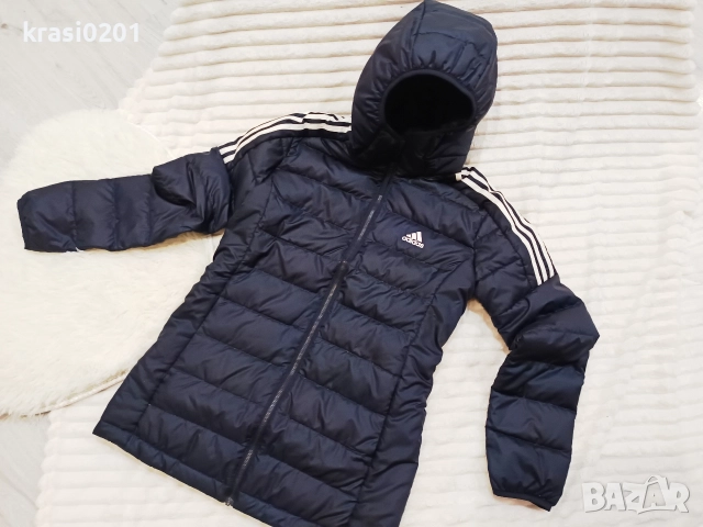Оригинална парка на Адидас! С размер, гъши пух.