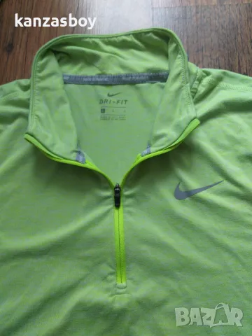 Nike W NK ELEMENT 1/2 ZIP - страхотна дамска блуза Л, снимка 2 - Блузи с дълъг ръкав и пуловери - 49212041