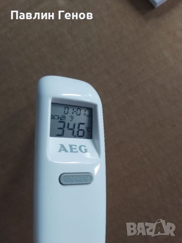 Термометър за ухо AEG FT 4919, Резултат за 1 секунда, снимка 12 - Друга електроника - 40284793
