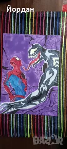 Рисунка Spider-Venom, снимка 1