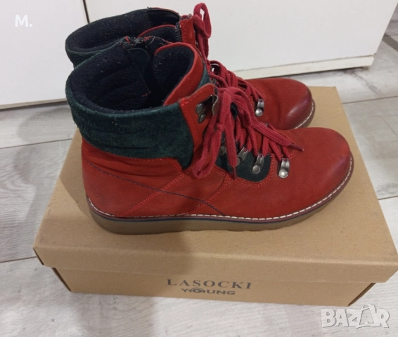  Зимни боти от естествена кожа Lasocki, снимка 7 - Детски боти и ботуши - 52479657