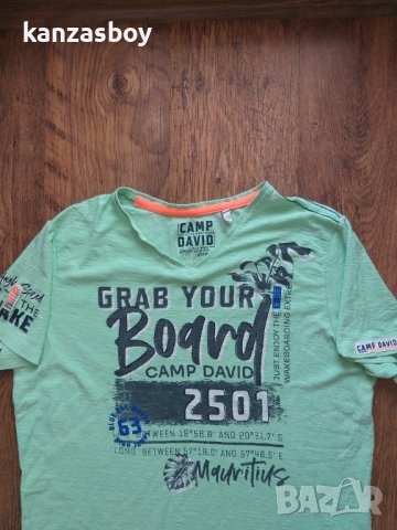 camp david - страхотна мъжка тениска, снимка 2 - Тениски - 41003859
