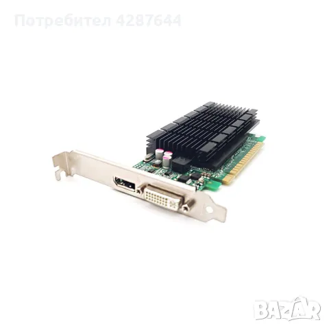 Употребявна NVIDIA GeForce 605, 1GB GDDR3, снимка 1 - Видеокарти - 48592019