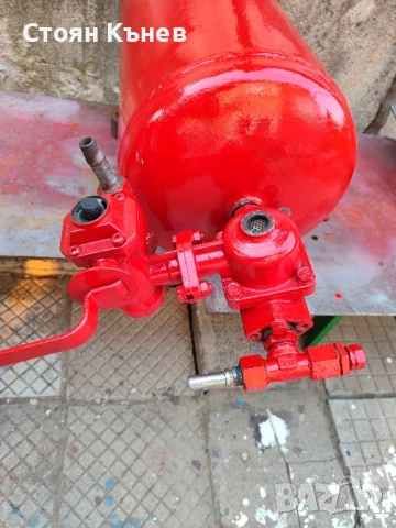 Бутилка със спирачен кран за РСД-4., снимка 2 - Селскостопанска техника - 30741146
