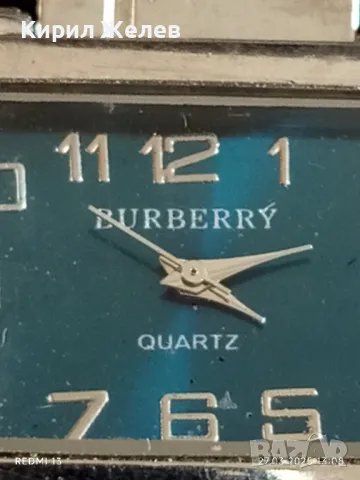 Красив дамски часовник BURBERRY QUARTZ здрава красива верижка 30396, снимка 4 - Дамски - 49661077