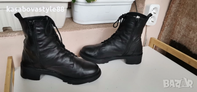 Дамски ботуши Eстествена кожа 40н., снимка 8 - Дамски ботуши - 52367623