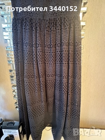 Рокля, черна дантела, снимка 6 - Рокли - 51633031