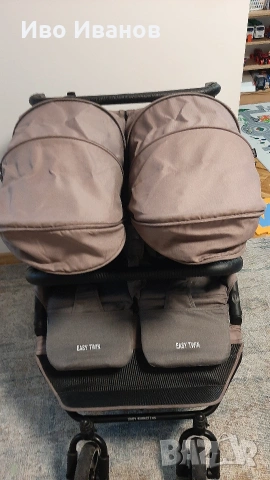 Количка за близнаци "Baby Monster", снимка 2 - Детски колички - 53654676