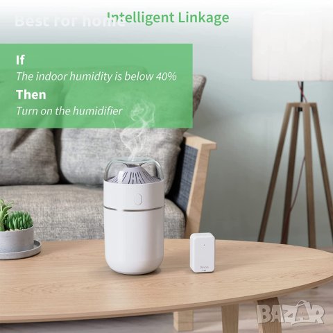 Diivoo WiFi HUB + сензор за температура и влажност, снимка 4 - Други - 40773693