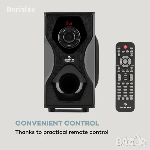 Auna Concept 720 5.1, снимка 8 - Аудиосистеми - 48622104