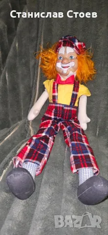 Стари кукли клоун , снимка 2 - Антикварни и старинни предмети - 49980184