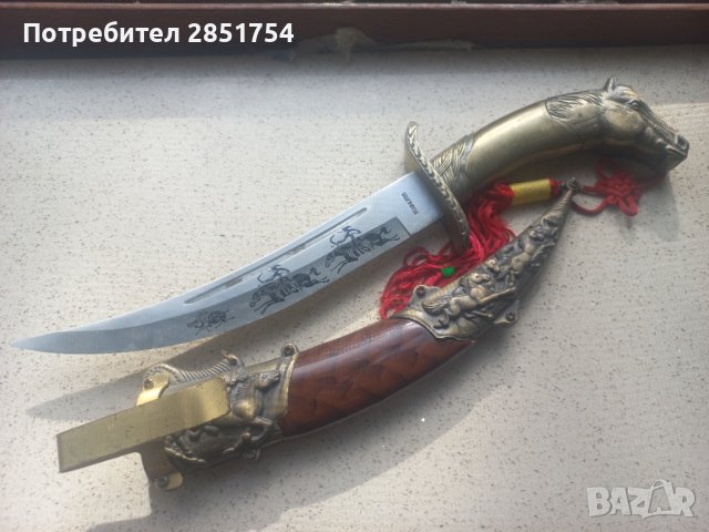 Кама (Ханджар), снимка 6 - Антикварни и старинни предмети - 42703125