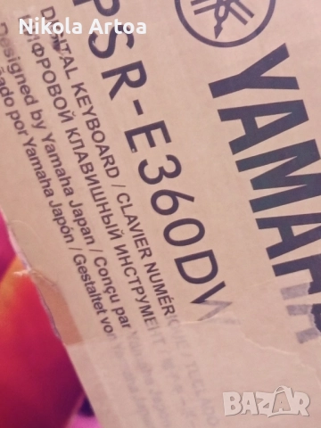 Синтезатор YAMAHA PSR-E 360, снимка 6 - Синтезатори - 51591256