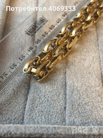Златен ланец 41 гр 14к 64см, снимка 10 - Колиета, медальони, синджири - 53574663
