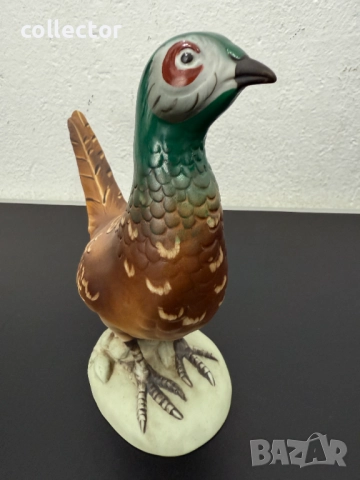 Порцеланов фазан на Royal Dux. №7492, снимка 7 - Колекции - 52062947