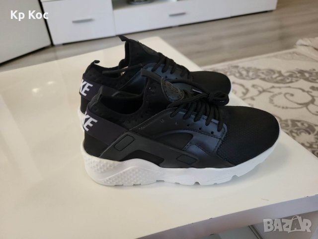 универсални маратонки Nike Huarache черно с бяла подметка, снимка 1 - Маратонки - 42188672