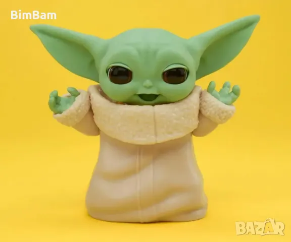 Оригинална фигурка Бебе Йода Star Wars Mixin Moods Grogu- Мандалориан: Бебе Йода, снимка 7 - Фигурки - 48064370
