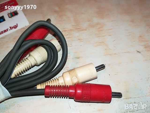 japan-stereo cable-95см-чинчове 3108211829, снимка 11 - Други - 33983249