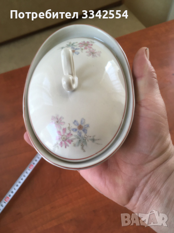ПОРЦЕЛАНОВА БОНБОНИЕРА БЪЛГАРИЯ, снимка 2 - Други - 36436732