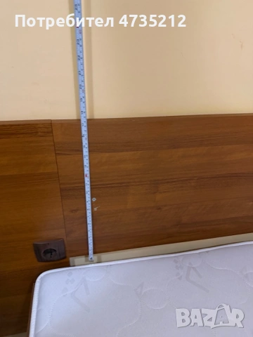 Спалня, с подматрачна рамка и матрак 140/200, снимка 3 - Спални и легла - 53655004