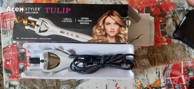 Instyler Tulip - система за букли и навиване на косата, снимка 3 - Преси за коса - 41910101