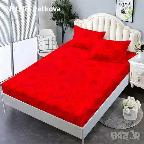 спални комплекти с ластик - 3 части , снимка 9 - Спално бельо - 56378355