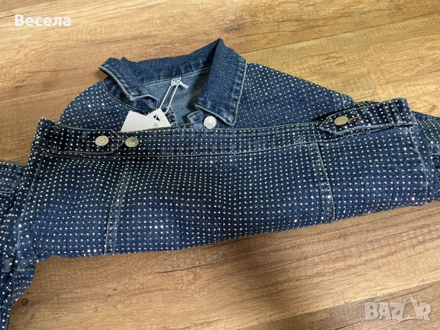 Яке с камъчета, снимка 4 - Якета - 53666154