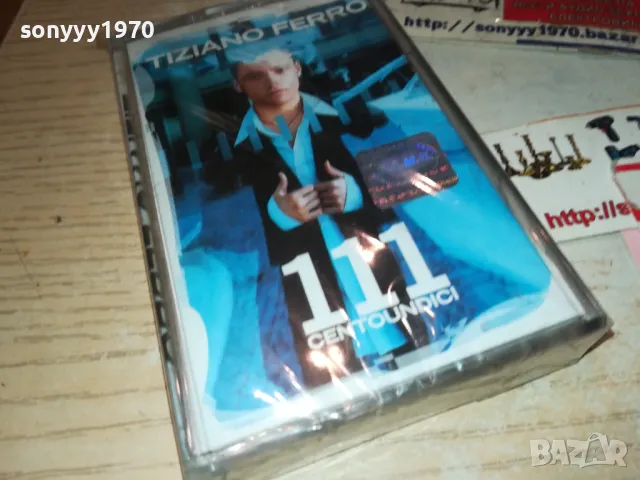 TIZIANO FERRO-ORIGILAL TAPE 1311241151, снимка 13 - Аудио касети - 47951593
