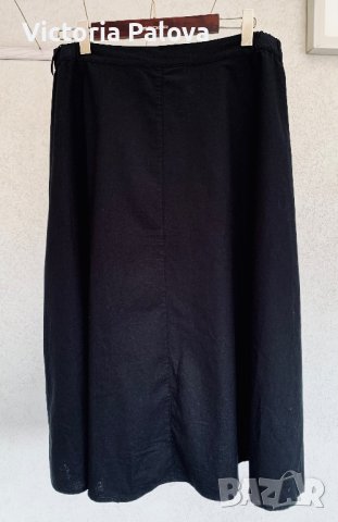 Красива нова пола лен, памук, снимка 10 - Поли - 41366601