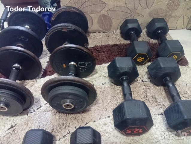 Дъмбели разпродажба , снимка 4 - Фитнес уреди - 52775894