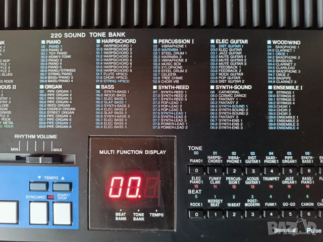 Синтезатор Casio  CT 670, снимка 5 - Синтезатори - 52324682