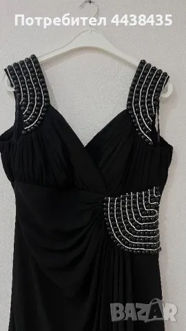 Официална черна рокля, снимка 3 - Рокли - 49874318