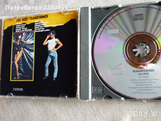 LOU REED, снимка 6 - CD дискове - 36049718