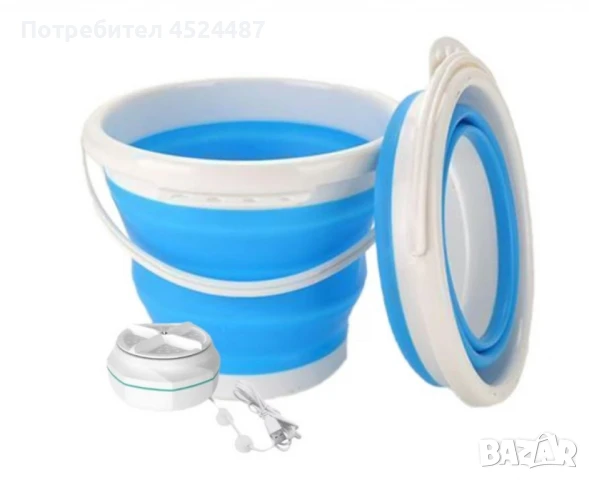 Мини преносима пералня, снимка 4 - Друга електроника - 47476146