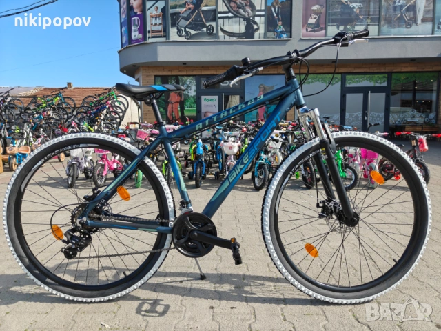 SPRINT Алуминиев велосипед 29" Bikesport ATTACK син, снимка 11 - Велосипеди - 53830498