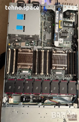 Сървър HP DL360p gen 8- много подходящ за Дата База, снимка 6 - Работни компютри - 52193938