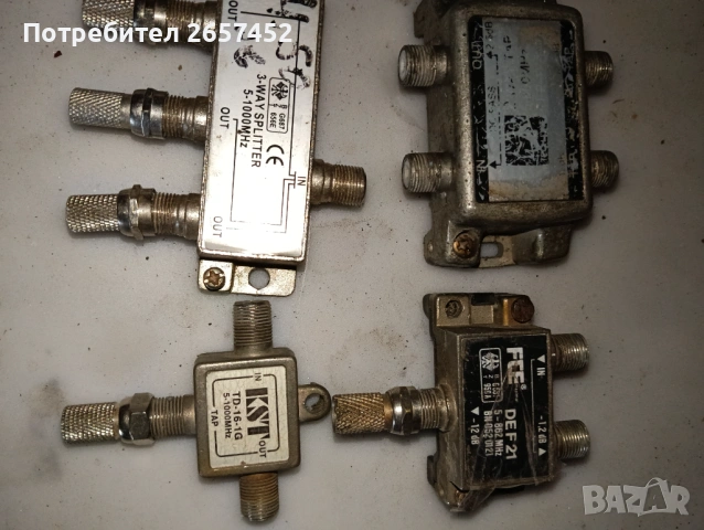 Сплитери за кабелна телевизия