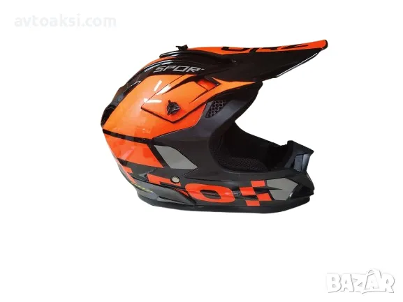 Каска Крос Мотор/Скутер/Бъги/Вело/АТВ-3535, снимка 2 - Аксесоари и консумативи - 47553554