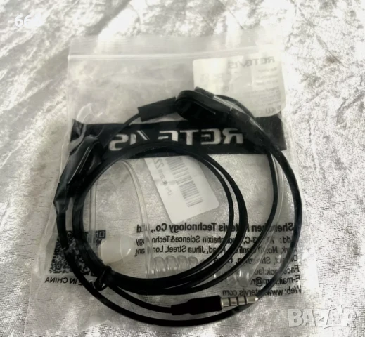 Retevis слушалка с микрофон за гърло, 1 пинов 3.5 мм жак, снимка 2 - Друга електроника - 50500570