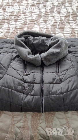 Дебела зимна шуба за едра дама, снимка 6 - Якета - 52954202