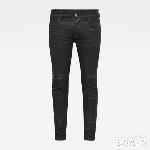 Нови и НАМАЛЕНИ! G-star ELWOOD 5620 3D ZIP KNEE Skinny Мъжки Слим Дънки Размер W31 L34, снимка 2 - Дънки - 41844423