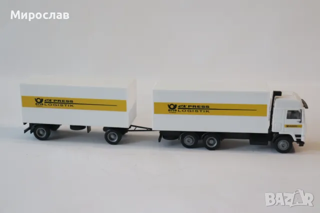 HERPA H0 1/87 VOLVO TIR МОДЕЛ КОЛИЧКА КАМИОН, снимка 7 - Колекции - 49934294
