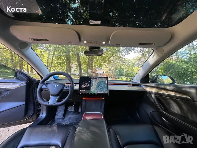 Tesla Model 3 SR+ PPF FSD Matrix, снимка 8 - Автомобили и джипове - 56338277