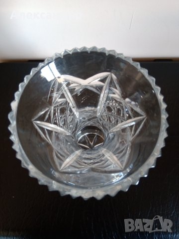 Кристална ваза, снимка 3 - Вази - 39638497