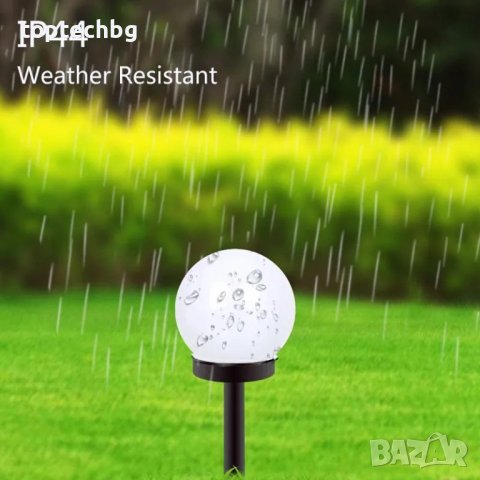 Соларни топки за градина 12 броя, снимка 9 - Соларни лампи - 40724581